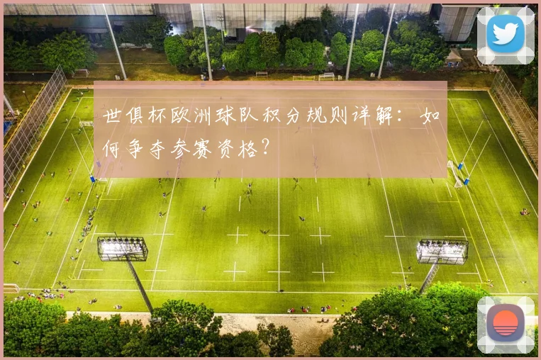世俱杯欧洲球队积分规则详解：如何争夺参赛资格？