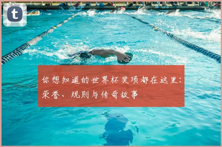 你想知道的世界杯奖项都在这里：荣誉、规则与传奇故事